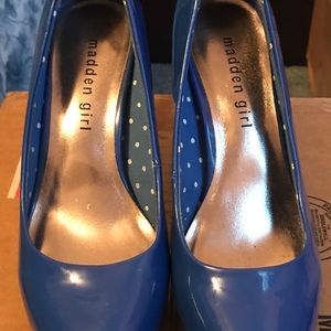 Madden Girl “Getta” Heels ~ Size 6 ~ Royal Blue